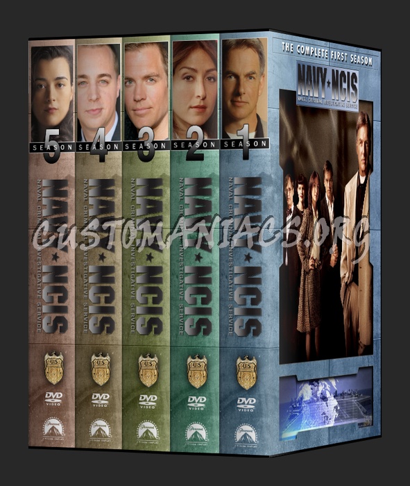 NCIS Season 1-5 dvd cover