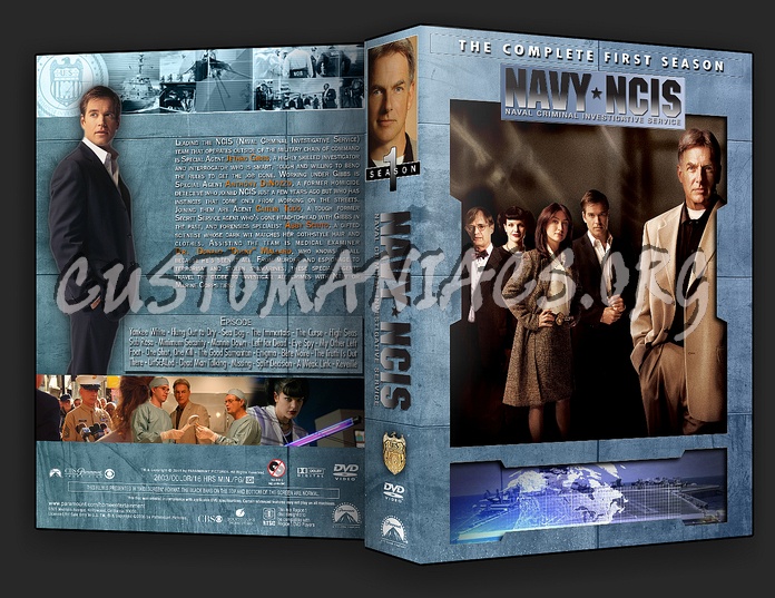 NCIS Season 1-5 dvd cover