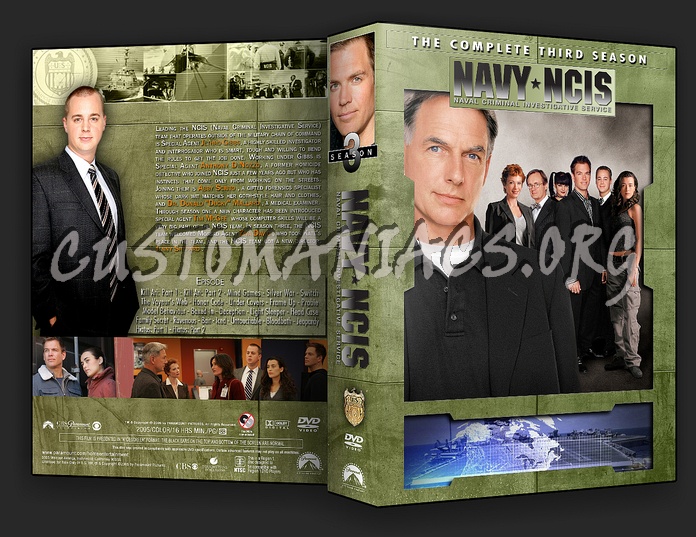 NCIS Season 1-5 dvd cover