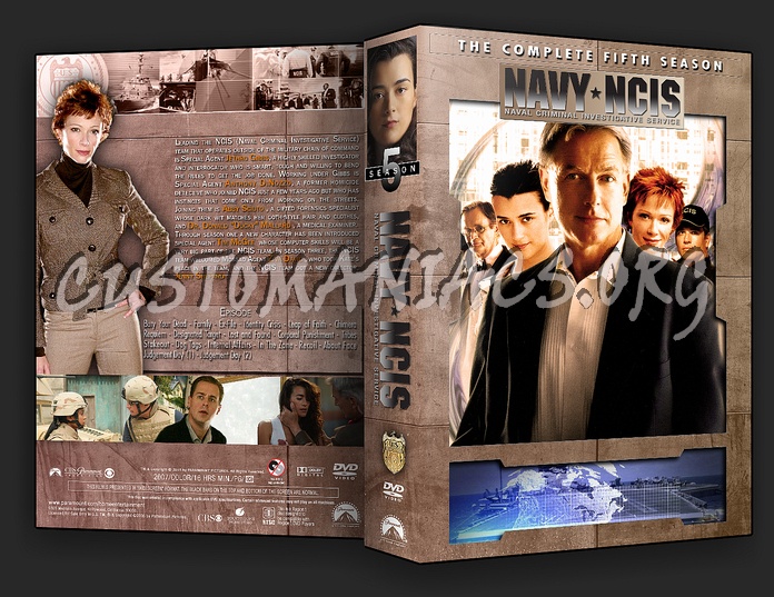 NCIS Season 1-5 dvd cover