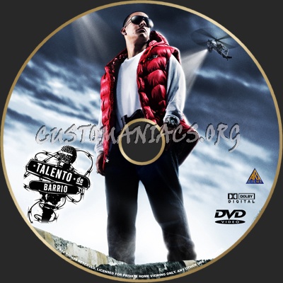 Talento de barrio-Daddy Yankee dvd label