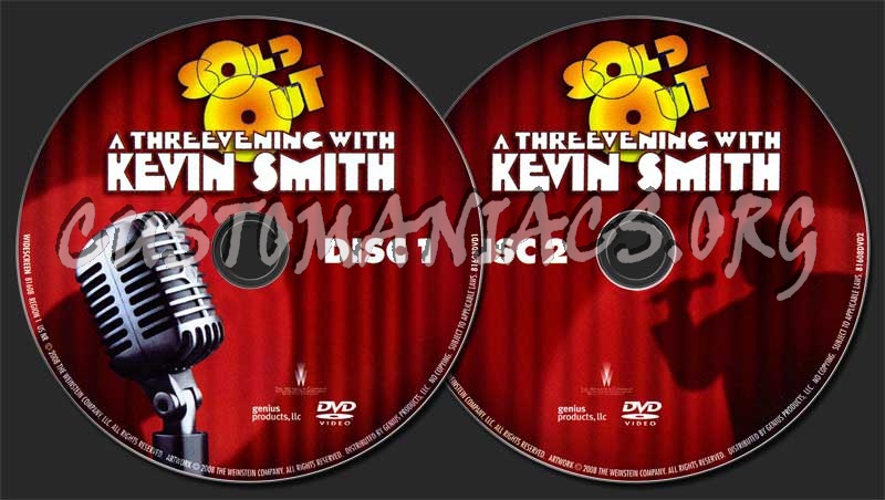 Sold Out: A Threevening with Kevin Smith dvd label