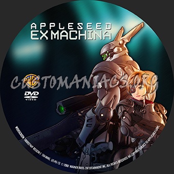 Appleseed Ex Machina dvd label