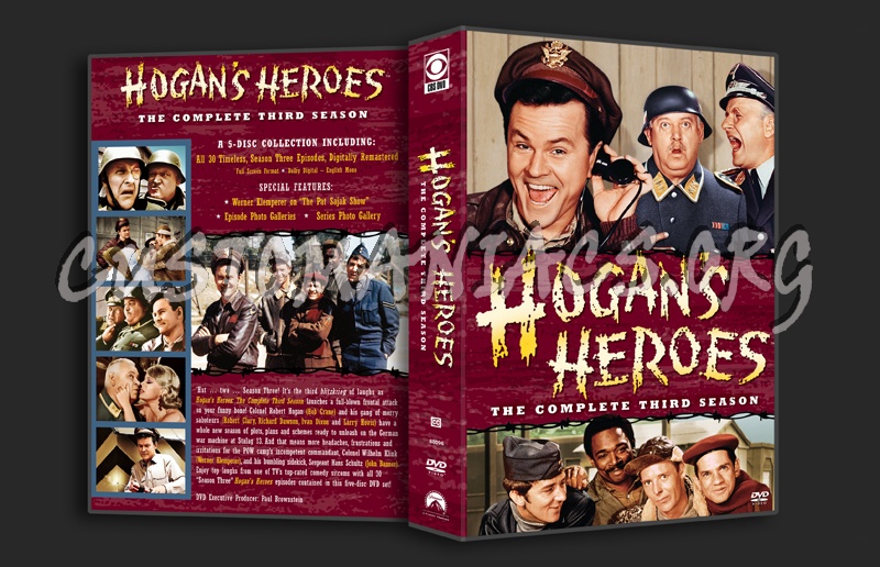 Hogan's Heroes - Season 3 dvd cover