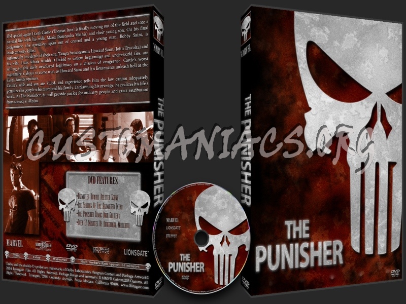 The Punisher (2004) dvd cover