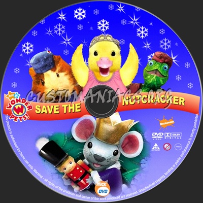 Wonder Pets! Save the Nutcracker dvd label