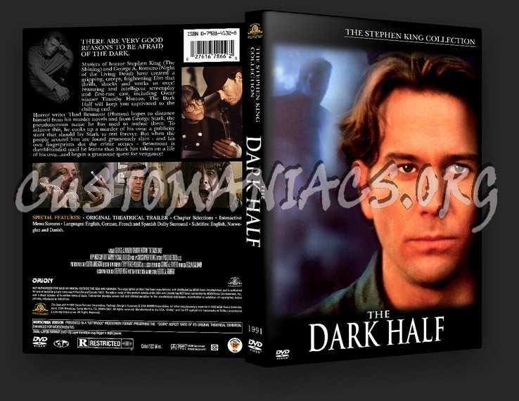 The Dark Half dvd cover