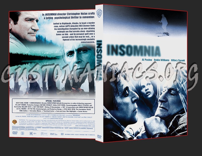 Insomnia dvd cover
