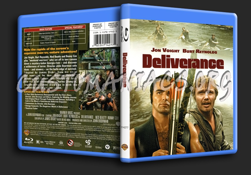 Deliverance blu-ray cover