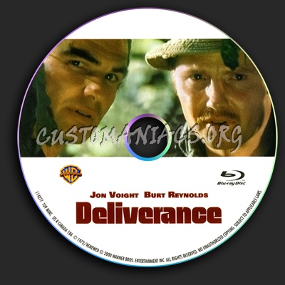 Deliverance blu-ray label