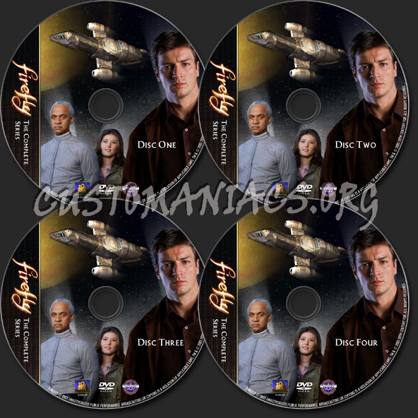 Firefly : The Complete Series dvd label