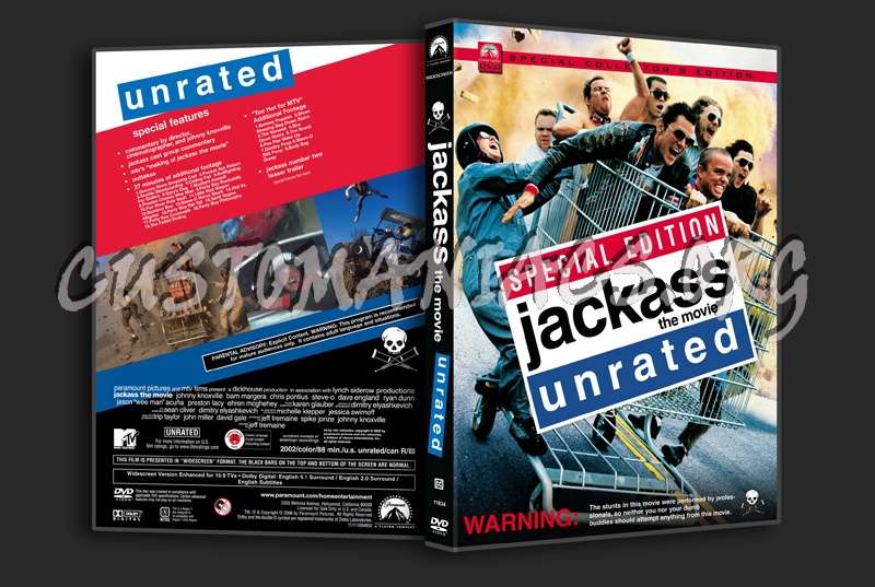 Jackass The Movie dvd cover