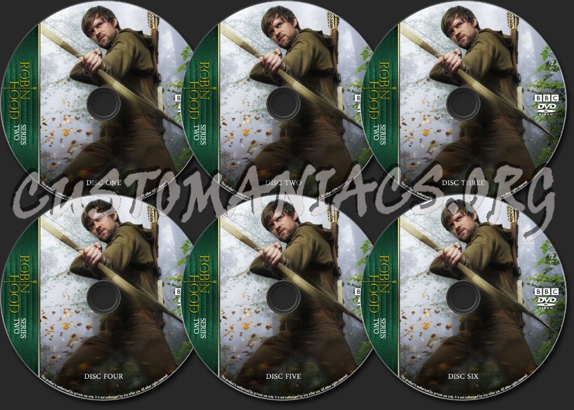 Robin Hood (2006) - Series Two dvd label