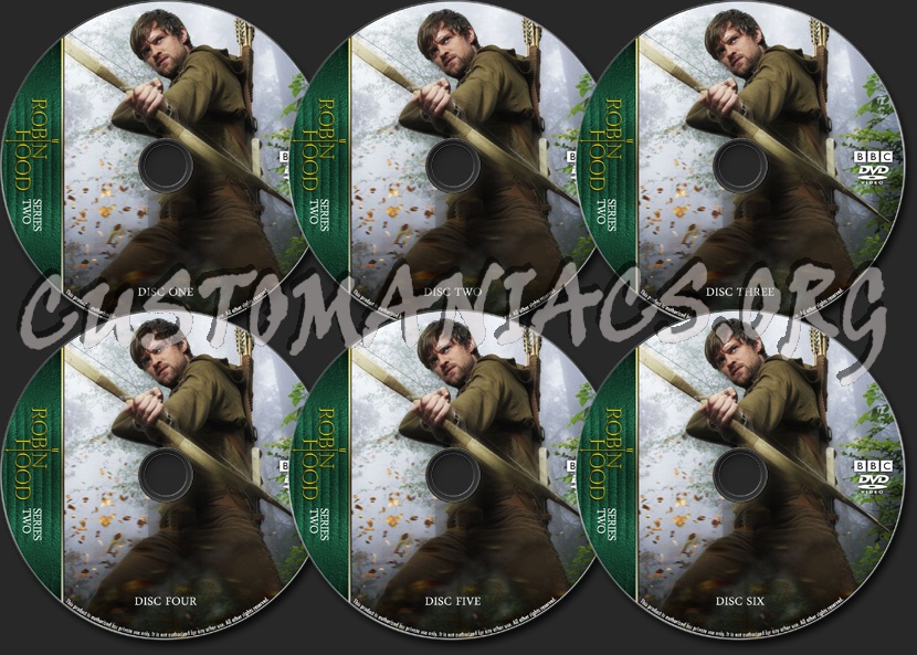 Robin Hood 06 Series Two Dvd Label Dvd Covers Labels By Customaniacs Id Free Download Highres Dvd Label