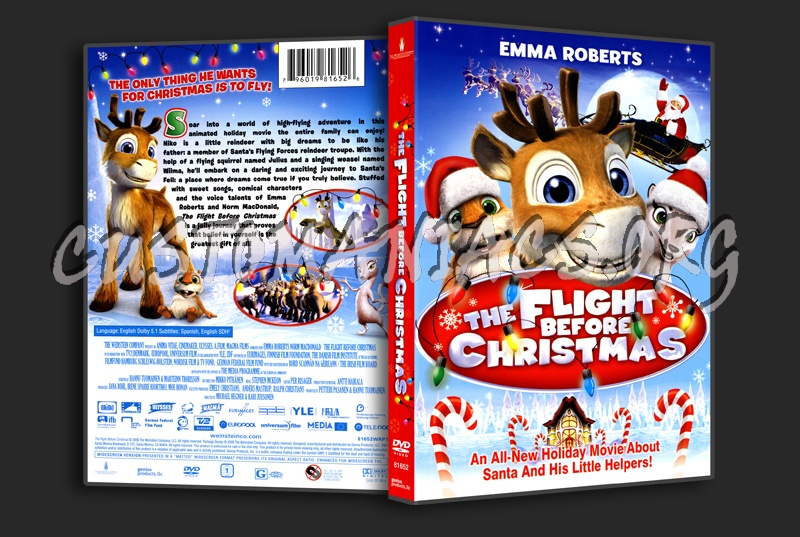 The Flight Before Christmas dvd cover