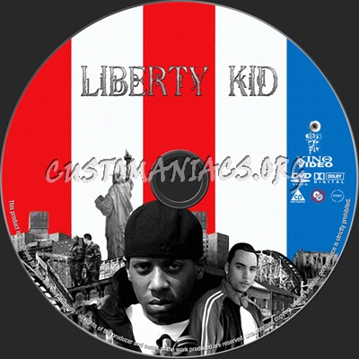 Liberty Kid dvd label