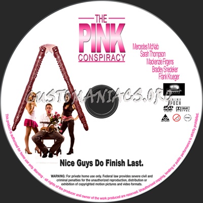 The Pink Conspiracy dvd label