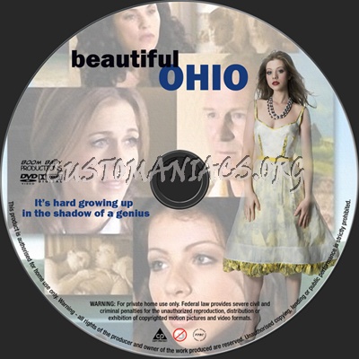 Beautiful Ohio dvd label