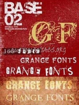 Grunge Font Collection 