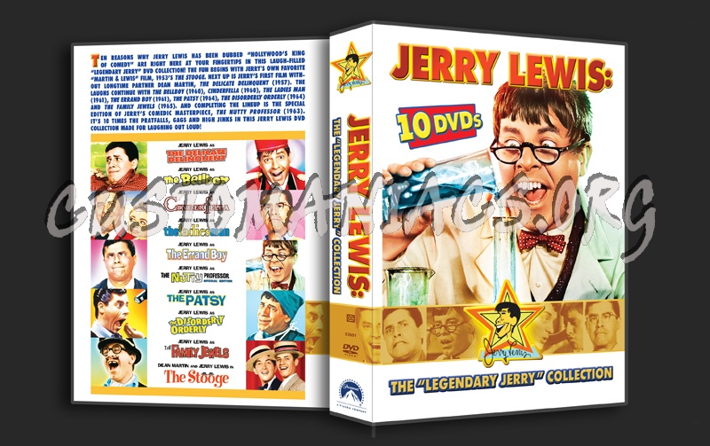 Jerry Lewis Collection dvd cover