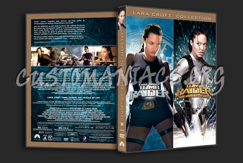 Lara Croft Tomb Raider Collection dvd cover