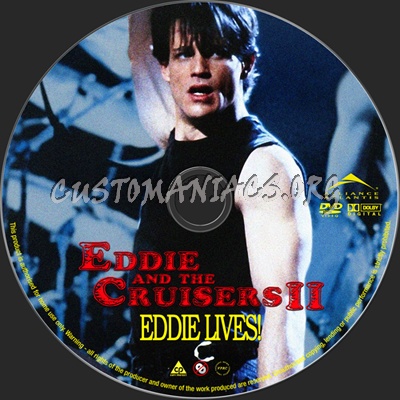 Eddie and the Cruisers II Eddie Lives dvd label