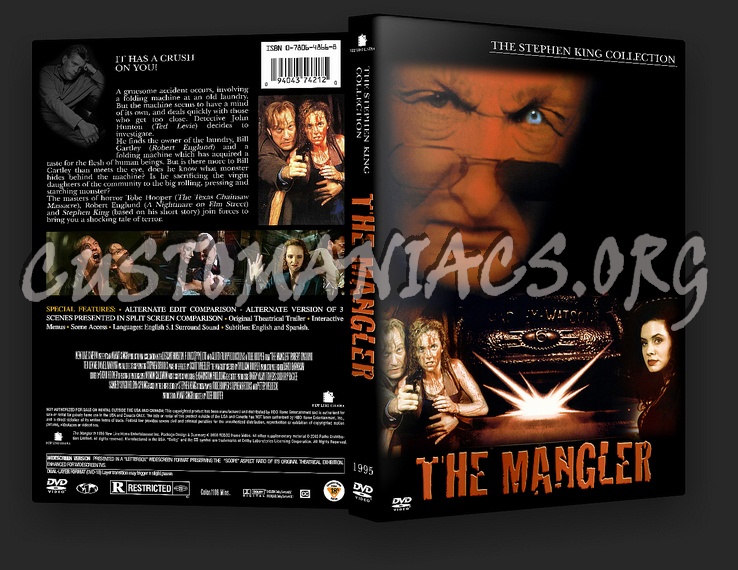 The Mangler dvd cover