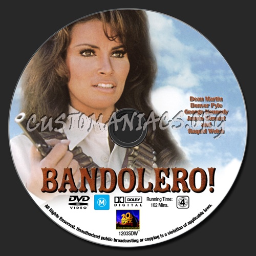 Bandolero dvd label