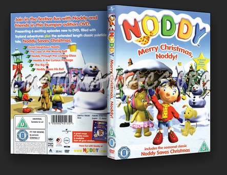 Merry Christmas Noddy dvd cover