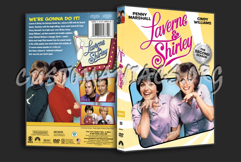 Laverne & Shirley Season 2 dvd cover