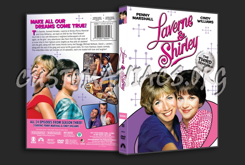 Laverne & Shirley Season 3 dvd cover