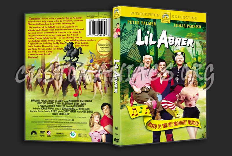 Lil Abner dvd cover