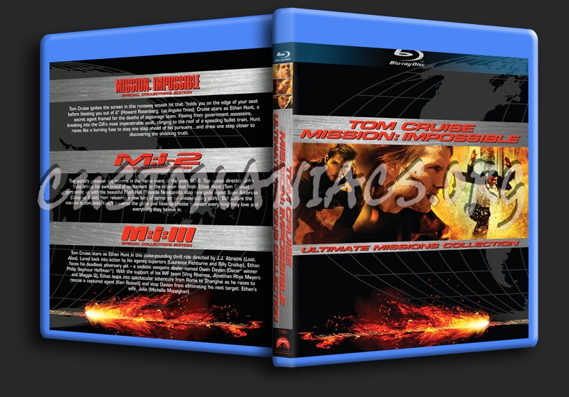 Mission Impossible Collection blu-ray cover