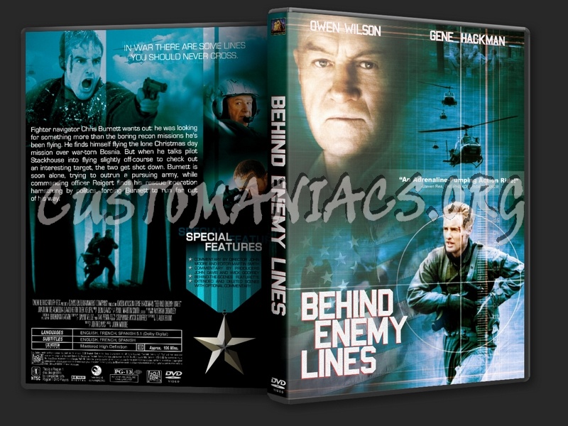 Behind Enemy Lines dvd cover