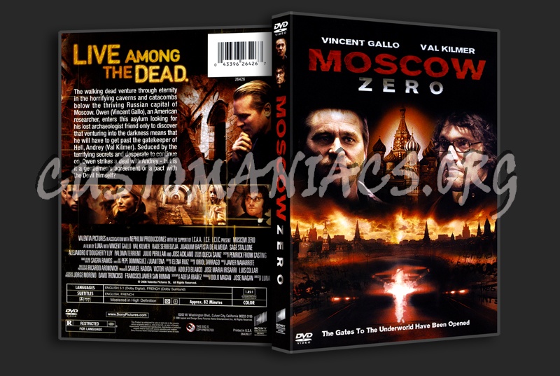 Moscow Zero dvd cover