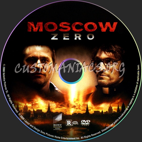 Moscow Zero dvd label