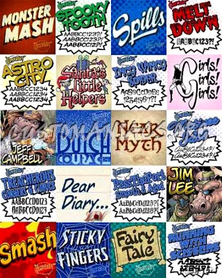 270 Comicraft Fonts 