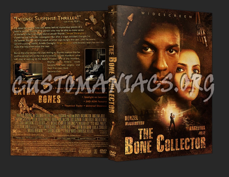 The Bone Collector dvd cover