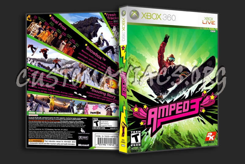 Amped 3 dvd cover