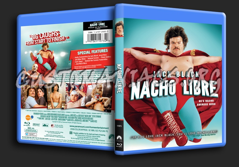 Nacho Libre blu-ray cover