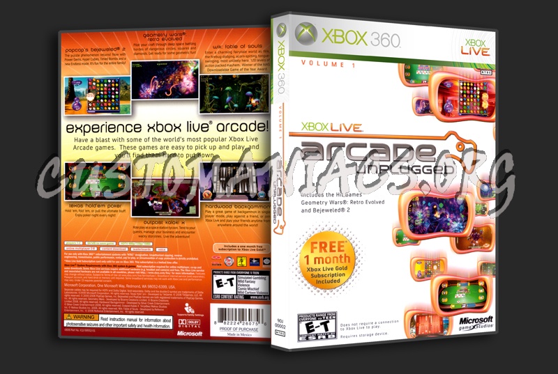 Arcade Unplugged dvd cover