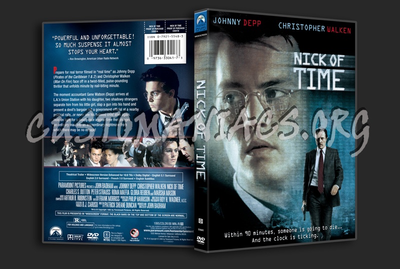 Nick of Time dvd cover