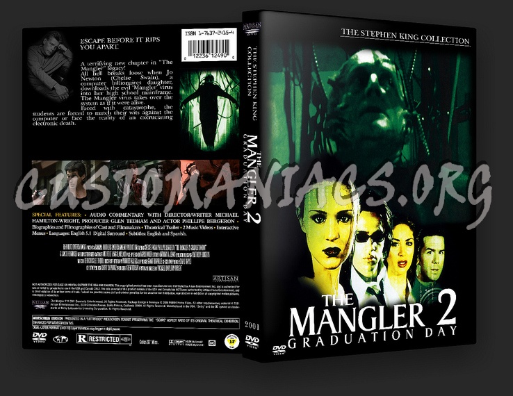 The Mangler 2 dvd cover