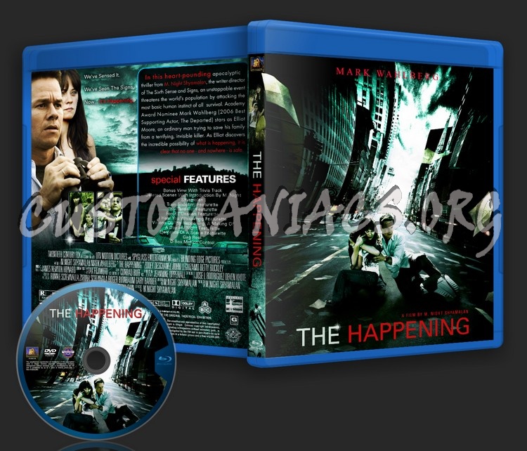 The Happening blu-ray cover