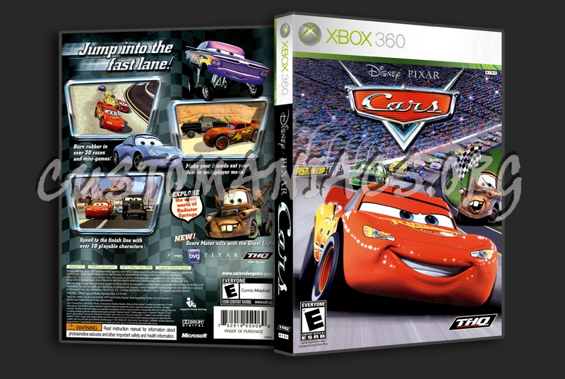 Cars dvd cover