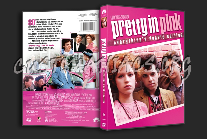 Pretty in Pink dvd cover