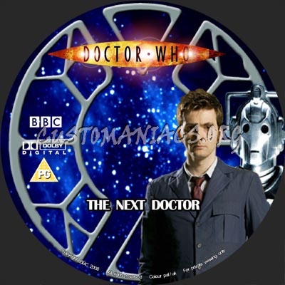 Doctor Who -The Next Doctor dvd label