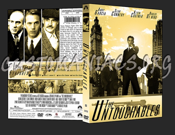 The Untouchables dvd cover