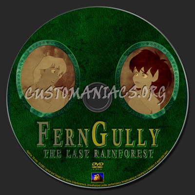 FernGully dvd label