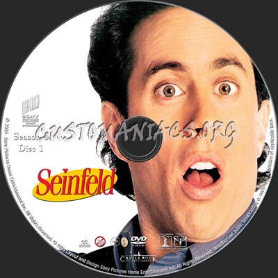 Seinfeld Season 4 dvd label